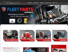 Tablet Screenshot of fleetparts.com.au